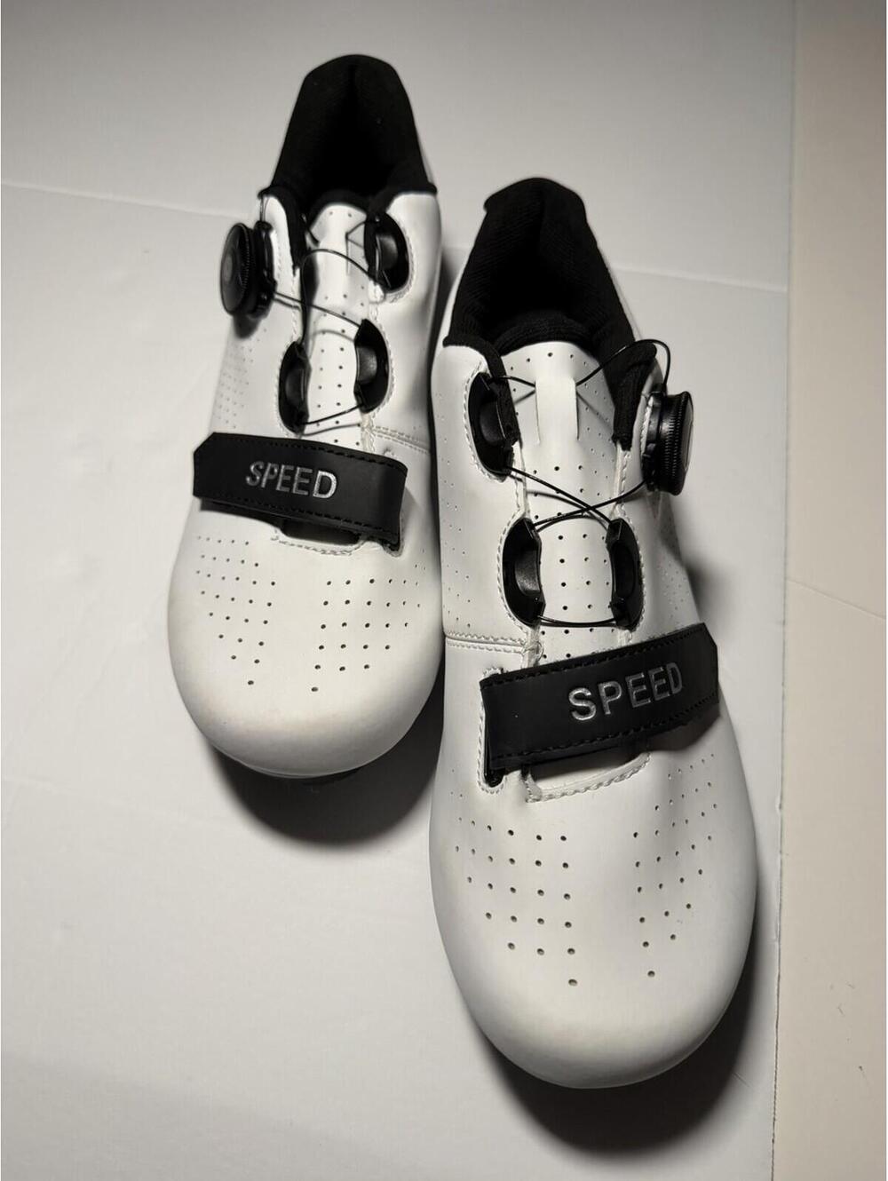 SPEED Cycling Shoes Size 40 White/black
